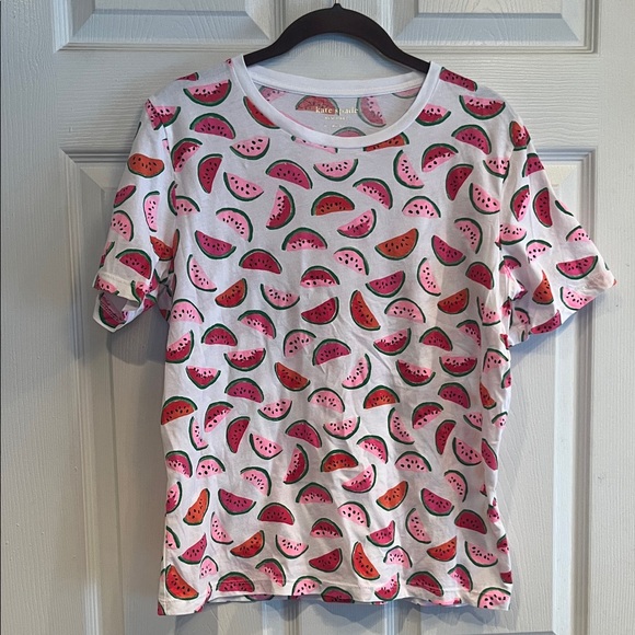 kate spade Tops - kate spade Watermelon Print Short Sleeve Tee